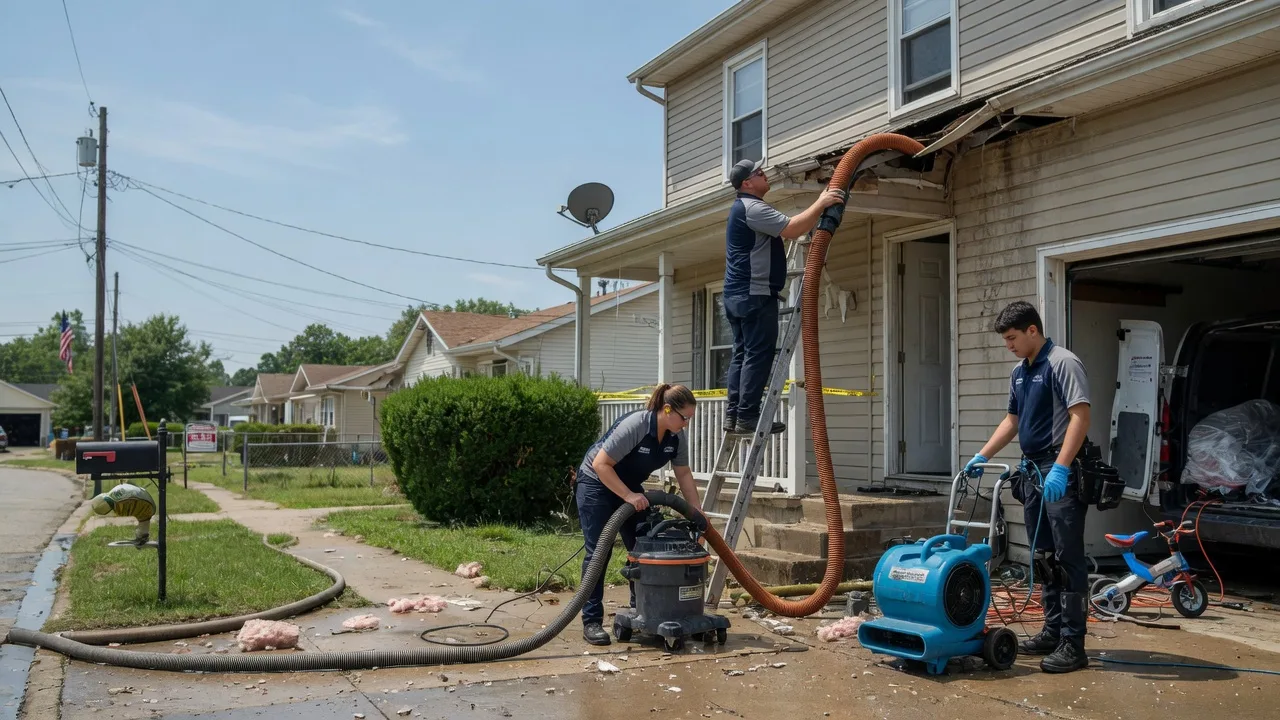 Water Damage Restoration in Shawnee, KS near me